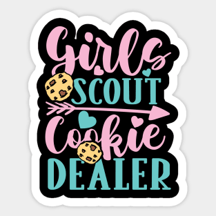 Girls Scout Cookie Dealer Sticker